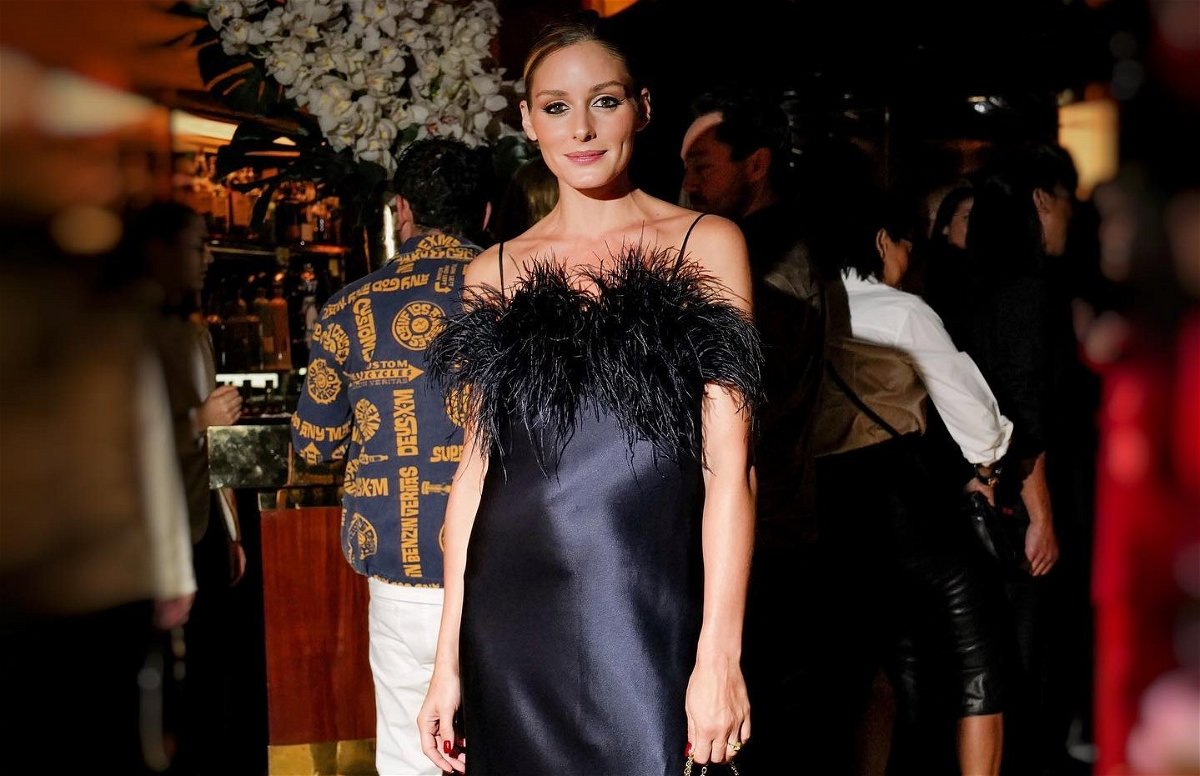 El vestido plumas de mango para espectacular estilo Olivia Palermo
