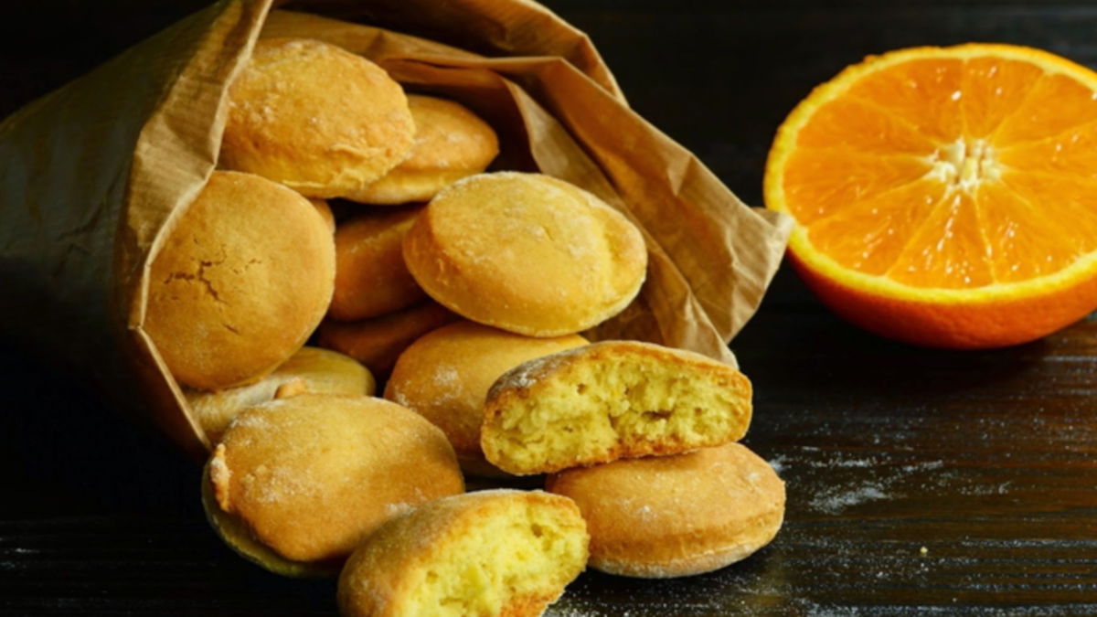 Galletas de naranja: receta paso a paso