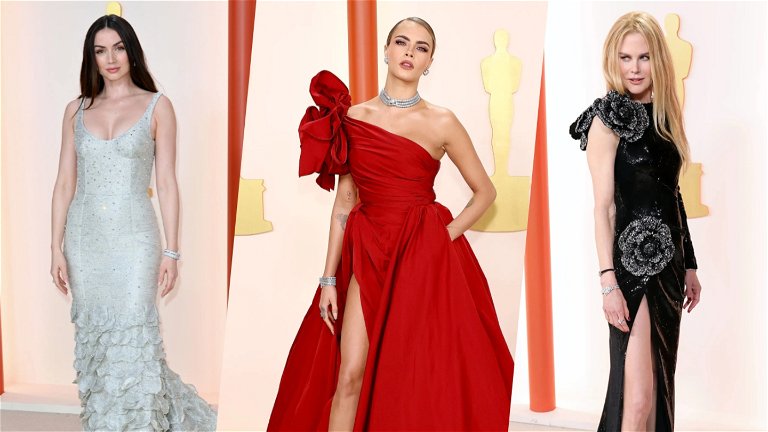 Los vestidos más glamurosos e impresionantes de los Premios Oscar 2023