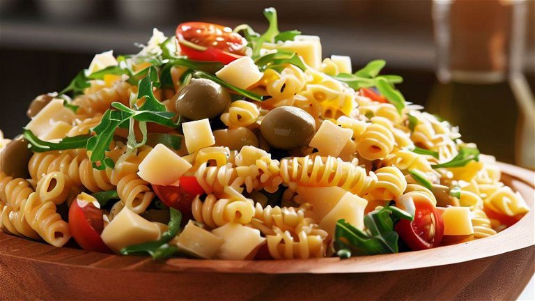 Receta de ensalada de pasta italiana