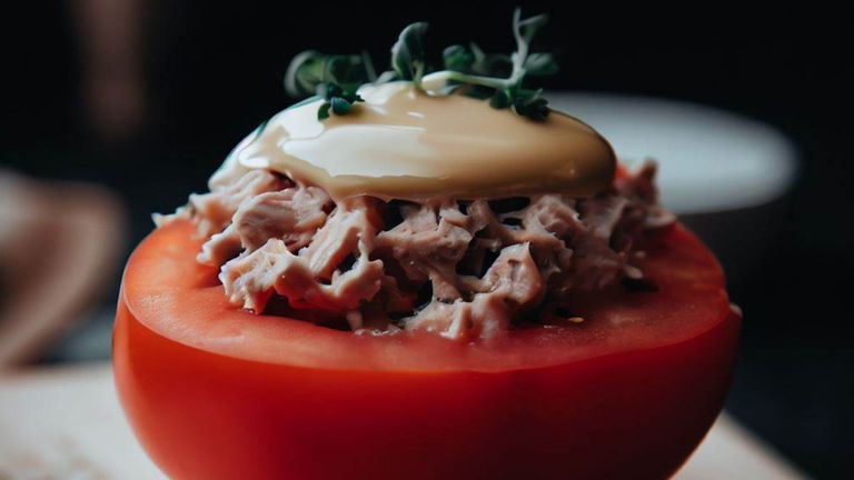 Receta de tomates rellenos de atún