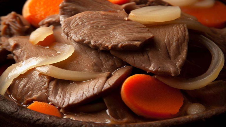 Lengua de ternera en escabeche, receta paso a paso