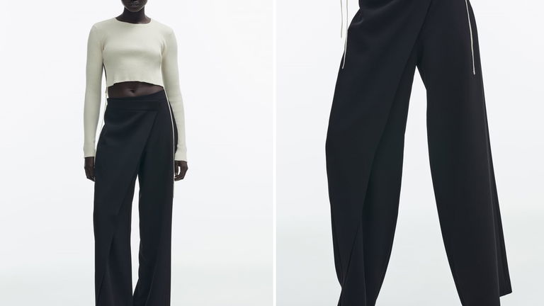 Cómo combinar un pantalón negro elegante de forma correcta