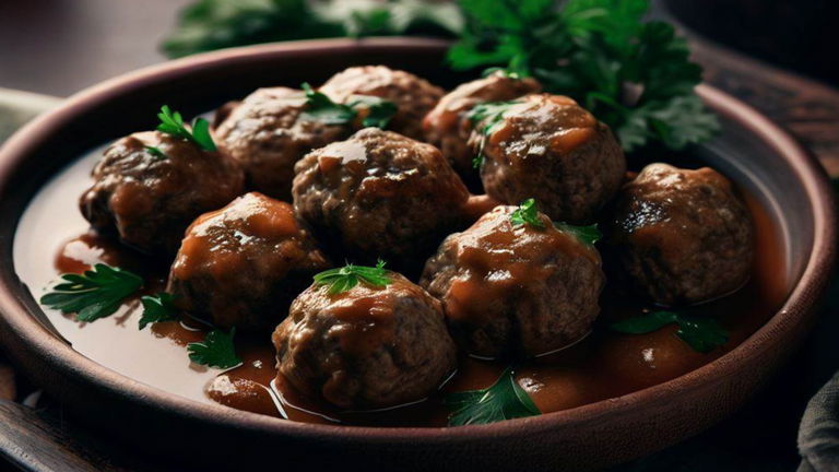 Receta de Tefteli, unas albóndigas rusas de carne y arroz