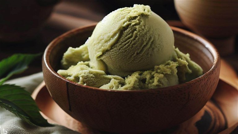 ¿Cómo hacer helado de té verde?