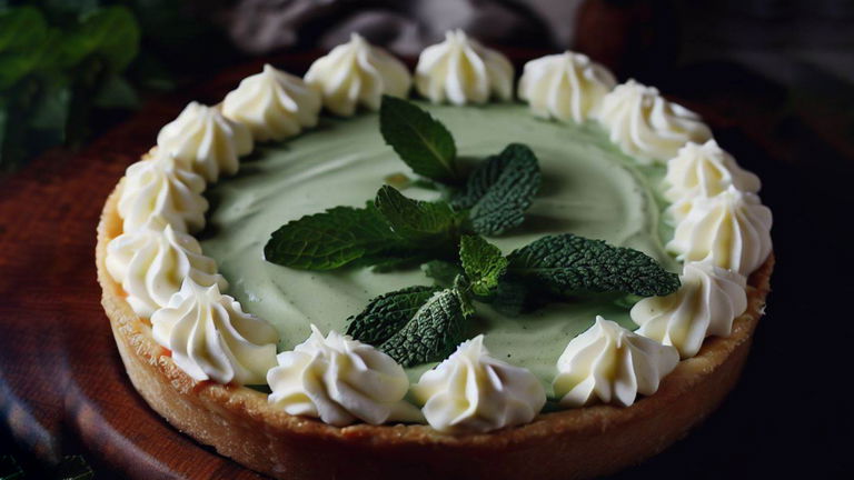 Tarta de chocolate y mousse de menta, receta paso a paso