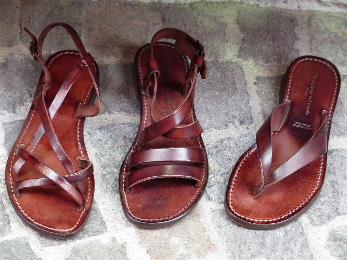 Sandalias de cuero
