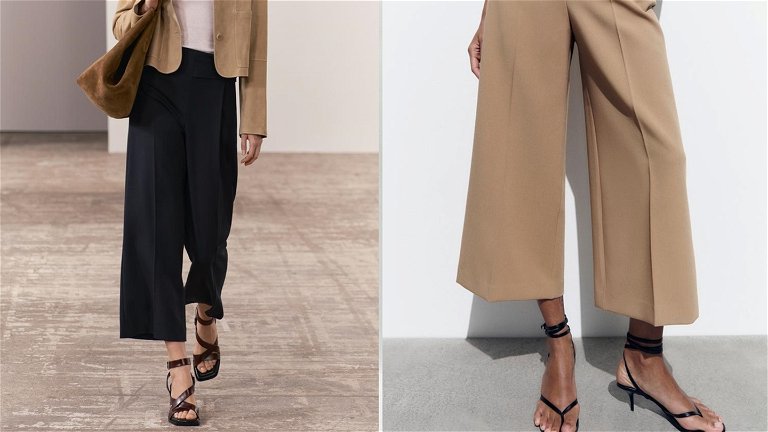 Los pantalones culotte de Zara son los grandes protagonistas de la primavera