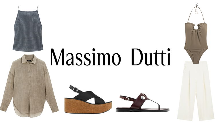 Massimo Dutti lanza su colección de verano: bañadores, sandalias y estilo relajado