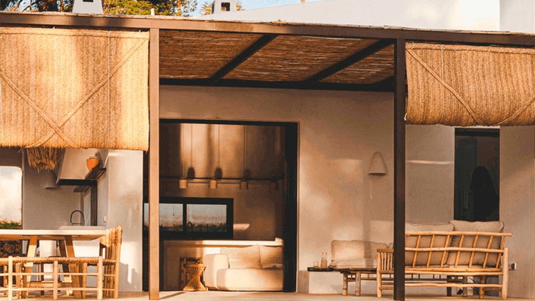 Persianas de esparto: el estilo más bohemio para tu terraza