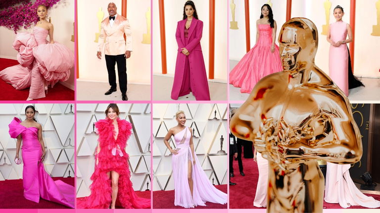 La alfombra "rosa": un color icónico en las galas de premios