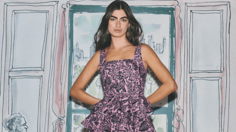 Marta Lozano lleva el vestido perfecto para un bautizo: romántico y tendencia