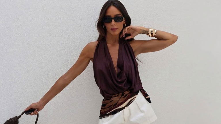 Rocío Osorno estrena el vestido de Zara con pañuelo en la cintura que promete arrasar