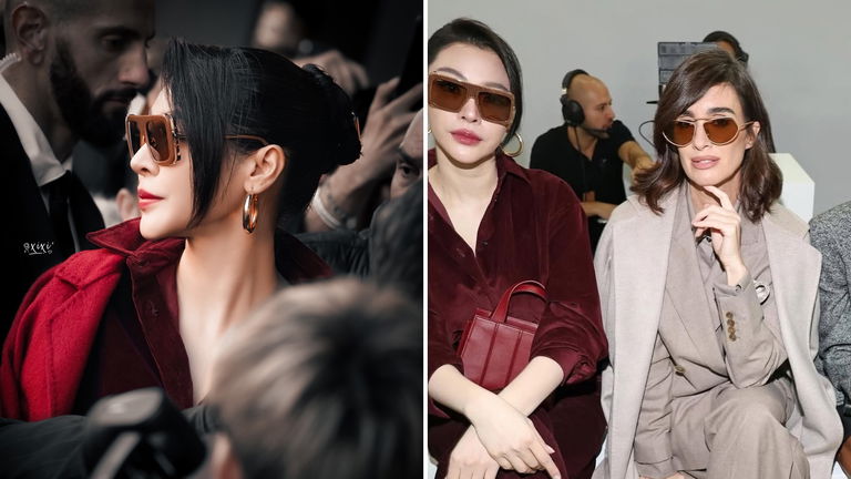 Faye Peraya vuelve a deslumbrar en la Fashion Week de Milán vestida por Max Mara