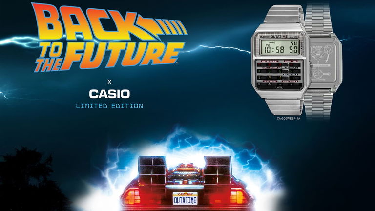 Casio celebra los 40 años de Regreso al Futuro con un reloj lleno de nostalgia ochentera
