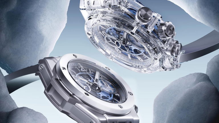 Los Big Bang más fríos de Hublot: transparencias extremas y estética de hielo