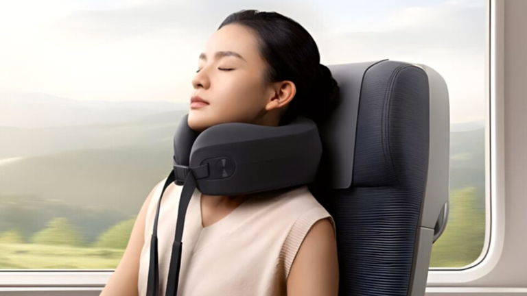 La almohada que masajea, calienta y te deja como nueva: Xiaomi convierte el típico cojín de viaje en un mini SPA portátil